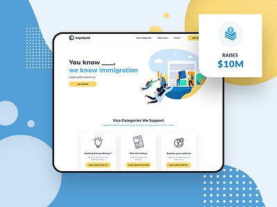 Legalpad Raises $10M immigrant immigrants immigration invest investing investment investments investor legal legal adviser legal office legaltech raise raised sponsor sponsored sponsors sponsorship visa visa外卡手输机怎么代办