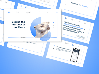 Compliance Deck branding composition deck design presentation