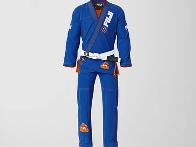 Toshi the Tiger Mascot - Fuji Sports apparel design illustration illustrator jiu jitsu jiujitsu logos martial arts product sports sportswear vector vector art