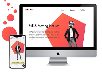 Bebua Studio Web / mobile design digital design mobile mobile design ui uiux ux web web design