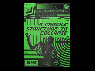 Fragile Structure aesthetic cover art design mockup photoshop poster poster design texture trending typography vector