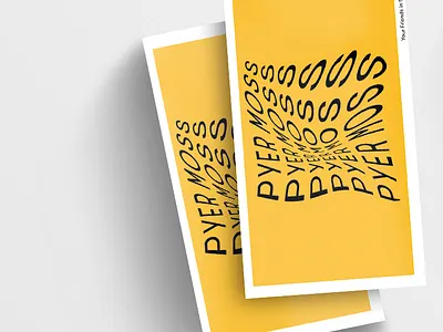 Typography Brand branding design