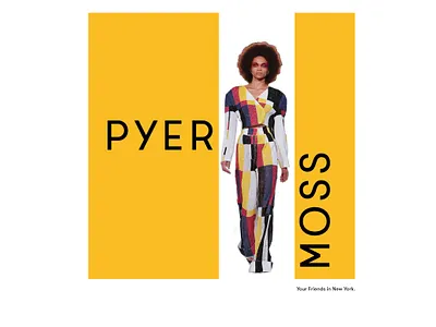 Pyer Moss branding design
