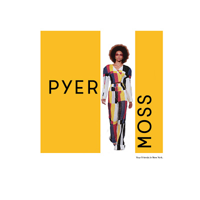 Pyer Moss branding design