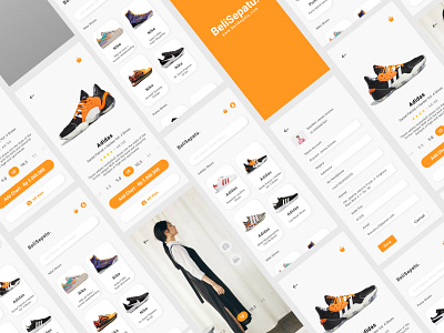 Interaction BeliSepatu Mobile App aplikasi app app design branding design mobile mobile app mobile app design mobile design mobile ui ponsel ui ui ux ui design ux ux design ux research