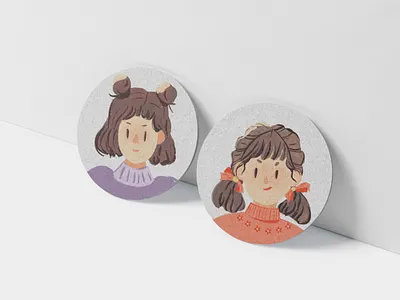 小头像 illustration procreate 插画