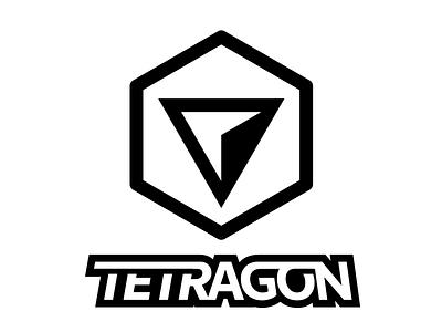 Tetragon V2 branding logo vector