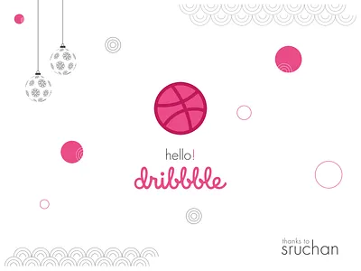 Hello Dribbble design ui