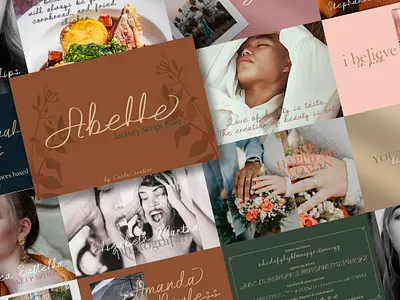 Abelle Font branding illustration type art typedesign typeface typography web