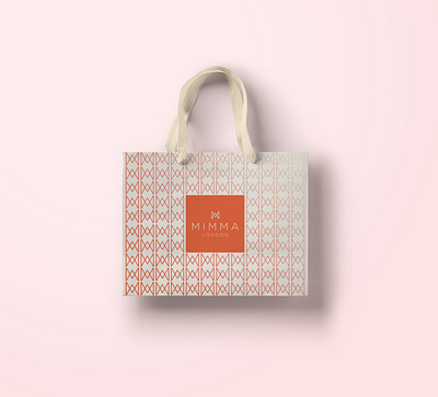 Mimma London- Branding brand brand design branding corporate branding corporate identity design logo london luxury shopping shopping bag woman