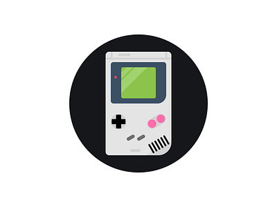 Game Boy flat flat design game boy games illustration illustrator new nintendo original play retro vector