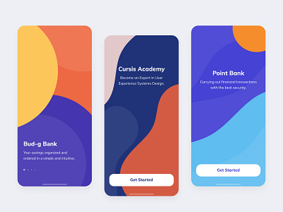 Colorful Pattern - Exploration abstract abstract design app bank color color palette colors course design explore ios minimal minimalism pattern patterns shape ui ux web