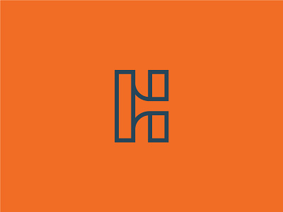 Letter Mark H 36daysoftype icon lettermark lettermarklogo line logo logomark mark monogram