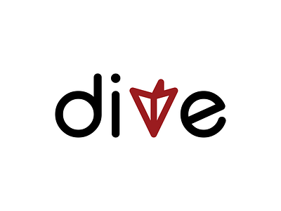 Dive Logo Design branding design illustration logo typography vector