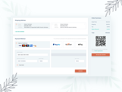 Order Checkout application checkout checkout flow checkout form checkout page checkout process daily ui dailyui order confirmation pay payment payment form ui user experience ux