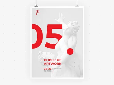POP UP Sarajevo • Poster 02 • Visual Identity advertising app artwork branding communication design event festival festival poster graphic identity illustration logo poster sculpture typography ui ux vector visual web