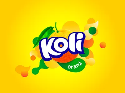 Koli orange packaging soda