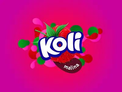 Koli packaging raspberry soda