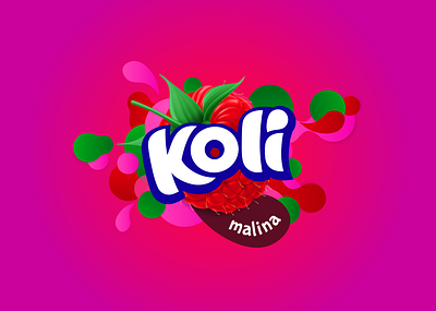 Koli packaging raspberry soda