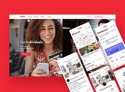 naoo website and app android app business claim food individual ios naoo native offers retail rewards shopping ui
