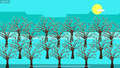 tree animation branding design illustration vector