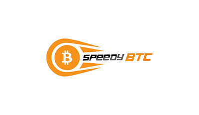 Online BTC Coin selling company logo advanture logo analytical method avarest logo branding btc coin design flat illustration landing page logo logo design logotype minimal online seller online selling coin speedy coin typography uk btc usa