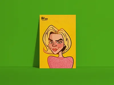 Rosie - Element Human company caricatures caricature caricatures ipadart photoshop sketchbook