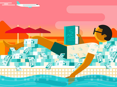 Sunday Times Travel Magazine adobe illustrator editorial graphic illustration travel travel agency travel app traveling vector