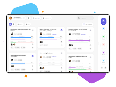 Project CRM Saas - version 1 figma interface ios material saas design service app ui ux design web