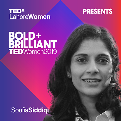 TEDxWomen2019 design poster art tedx