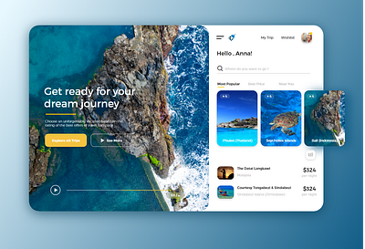 Travel website animation app branding dark theme ecommerce icon travel ui ux webdesign website