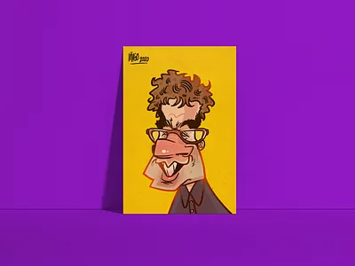 Thibault - Element Human company caricatures caricature caricatures ipadart photoshop sketchbook