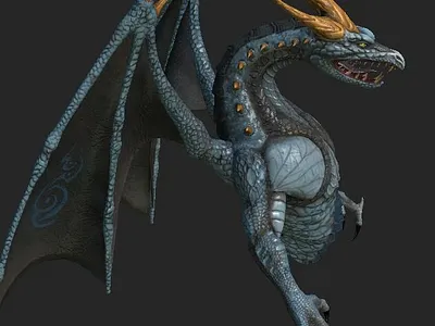Dragon 3D Model 3d model dragon