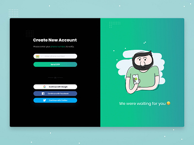 Signup Webpage - 30 minutes challenge app design challenge challenges figma illustration login sign in sign up ui signup signup page ui ui challenge uichallenge visual design web web design webdesign website website design websites