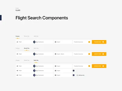 Flight Search Components designsystem product travel ui ux web