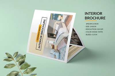 Interior Design Brochure Template clean conpany brochure corporate brochure creative brochure interior brochure interior design interior design brochure minimal brochure multipurpose photoshop template real estate