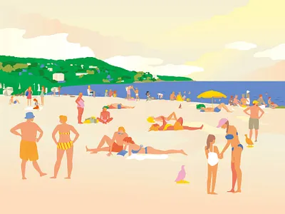 Blue Beach (Nice) beach blue france nice sea