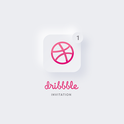 Neumorphism Dribbble Invitation dribbble invitation dribbble invite neumorphic neumorphism