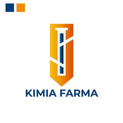 Kimia Farma Logo design icon logo