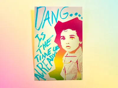 Poster TwoHundredSixtyFive: time up design hand drawn hodgepodge illustrator cc photoshop cc poster poster challenge