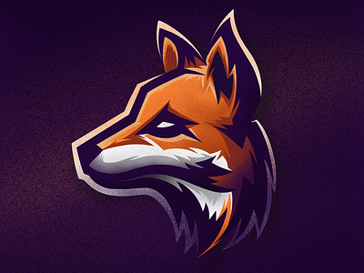 “Fox” mascot logo design art esports logo fox fox logo logo design mascot logo design procreate