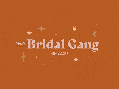 Bridal Gang Logotype bohemian boho branding branding design bride bridesmaid bridesmaids design event glitter icon illustration logo logotypedesign socialmedia sparkle typography typography art vector wedding