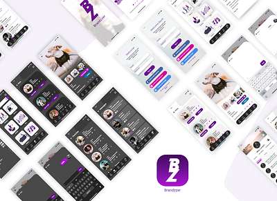 BRANDZZER adobe xd branding casestudy mobile mobile app mobile app design mobile app development mobile application mobile apps mobile design mobile ui mobile uiux product design ui ui design ui ux ui ux design uidesign ux design