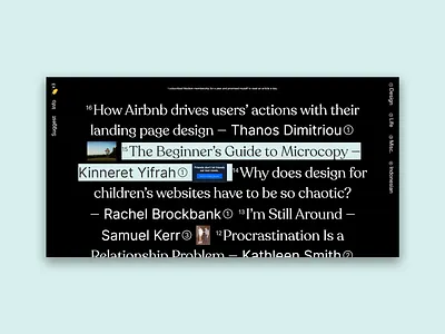 Clapclapcl.app clean contemporary editorial editorial design medium medium article side project tumblr typography web writing