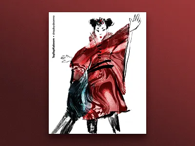 Animals & Humans: Shibuya Fashion abstract abstract art adobe fresco animals collaboration humans illustration mashup paint procreate