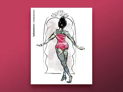 Animals & Humans: Tattoo You abstract abstract art adobe fresco animals collaboration humans illustration mashup paint procreate