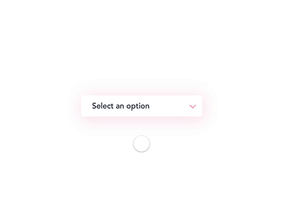 DAILY UI 027 - DROPDOWN animation animation 2d animation design animation ui daily ui dailyui dailyui27 design dropdown dropdown menu dropdown ui dropdowns pink protopie prototype prototype animation prototyping ui ui design