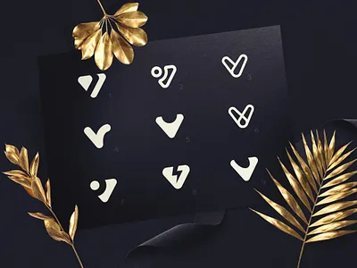 V Logo Exploration 02 abstract alphabet creative design exploration geometric letter letters logo logodesign logos logoset logotype mark minimal shape v logo vector vlogo