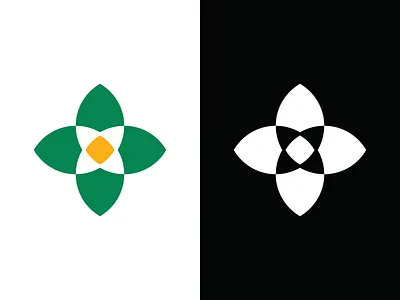 Plant Protection Logomark branding design icon logo logomark plant logo protect logo shield logo vector