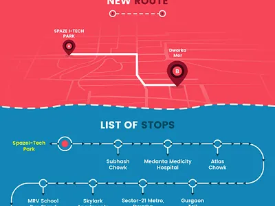 Mailer Design for Shuttl branding design flat icon illustration minimal typography ui ux web